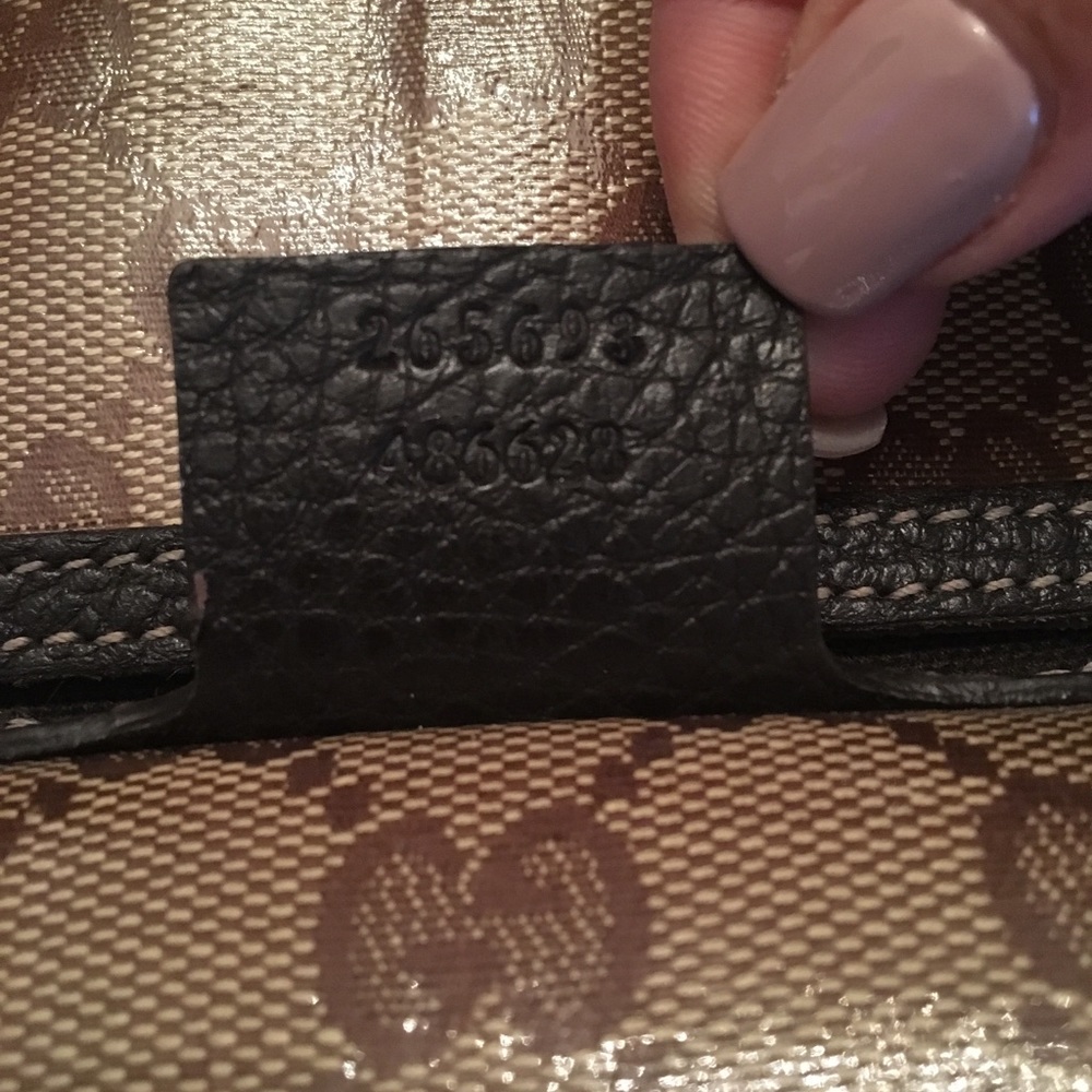 Authentic Gucci Monogram Crystal Bag - image 3